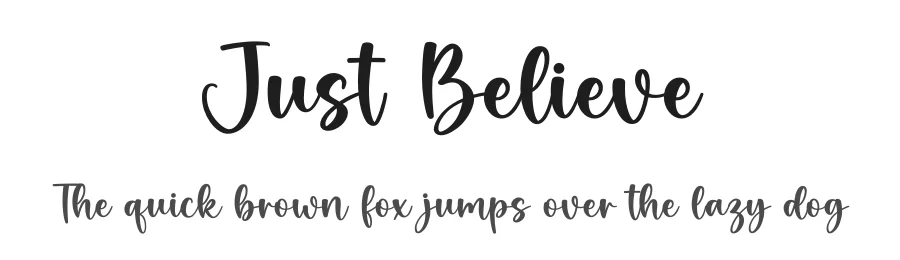 Just Believe