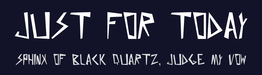 Just for today by Marianetta — Decorative Font — thumbnail 2