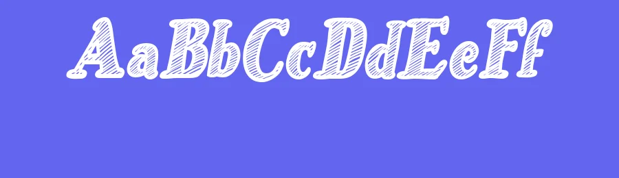 Just Mandrawn by cove703 — Decorative Font — thumbnail 3