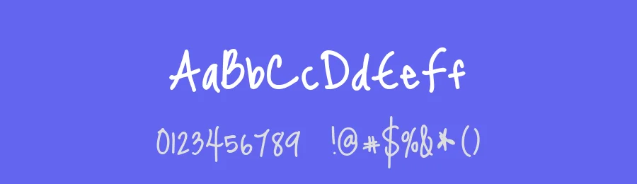 Just Me Again Down Here by Kimberly Geswein — Script Handwritten Font — thumbnail 3