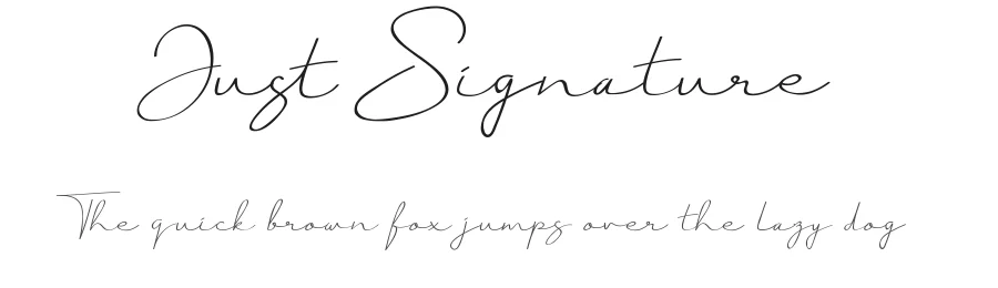 Just Signature