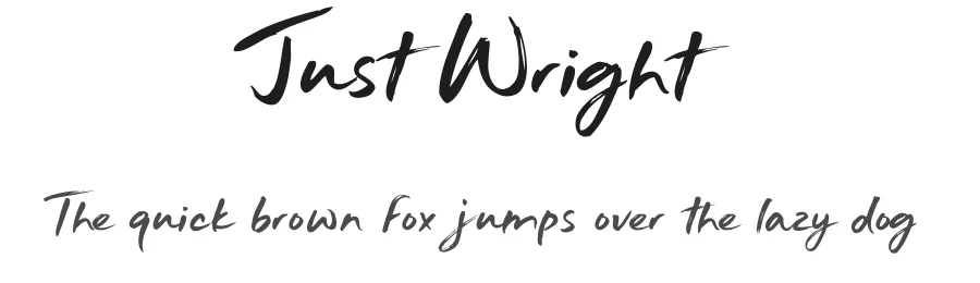 Just Wright