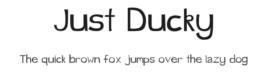 Just Ducky