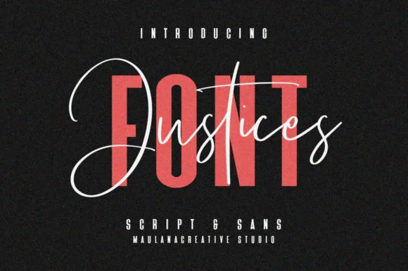 Justices Font by Maulana Creative — Script Handwritten Font