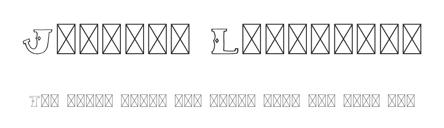 Justina Lettering