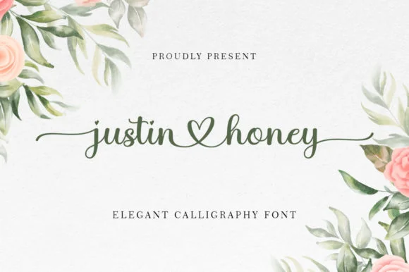 Justine Honey Font by Romie Creative — Script Handwritten Font