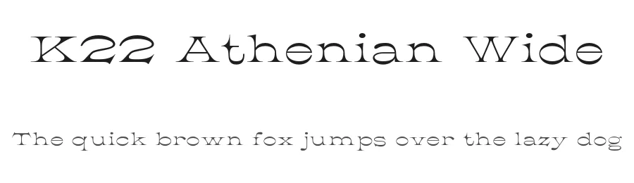 K22 Athenian Wide