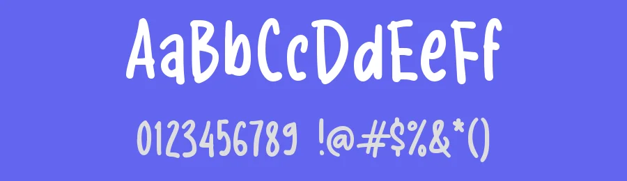 K Kibar Bendera by wepfont.com — Script Handwritten Font — thumbnail 3
