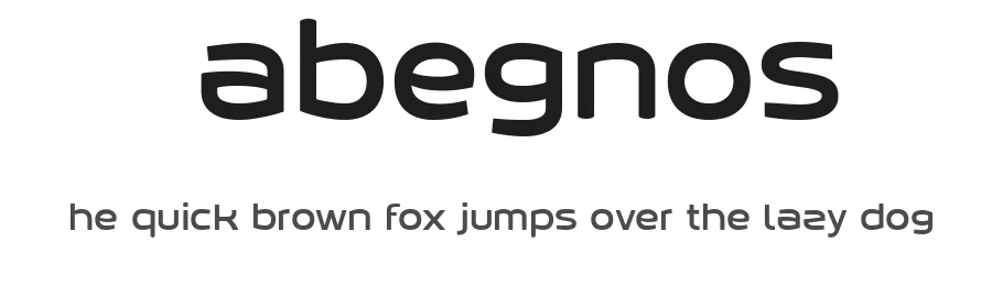 Kabegnos by Benoît Sjöholm — Sans Serif Font