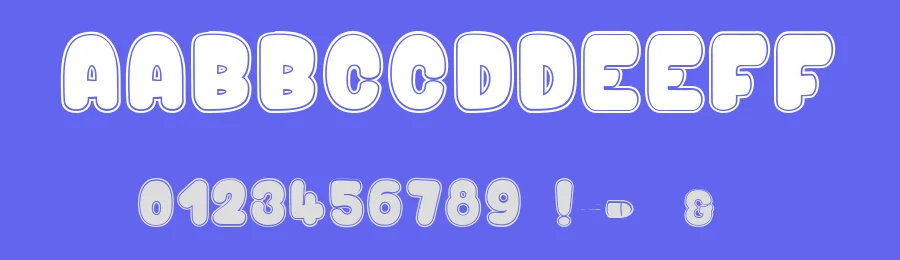 Kaboom by dcoxy - Greg Medina — Decorative Font — thumbnail 3