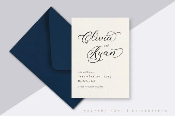 Kabytha Font by etigletters — Script Handwritten Font — thumbnail 3