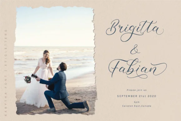 Kabytha Font by etigletters — Script Handwritten Font — thumbnail 7