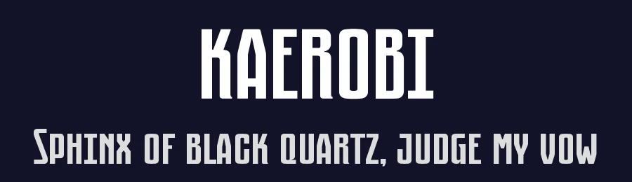 Kaerobi by Kulokale Studio — Sans Serif Font — thumbnail 2