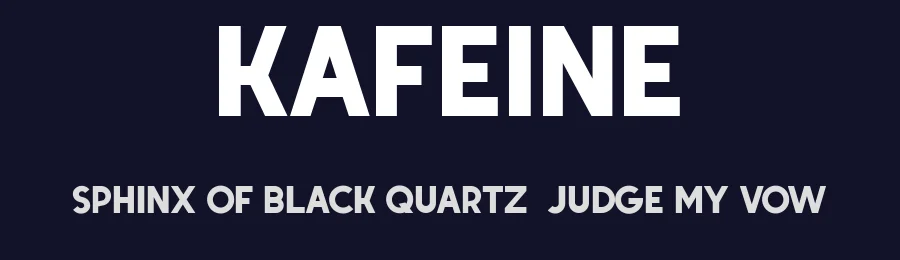 Kafeine by Guaraldo Fonts — Sans Serif Font — thumbnail 2