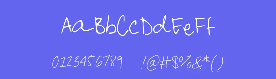 KafeisCaf by Kafei Derpderp — Script Handwritten Font — thumbnail 3