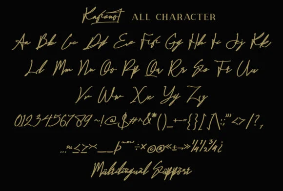 Kafenot Font by Sealoung — Script Handwritten Font — thumbnail 8