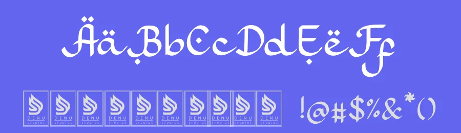 Kafillah by Denustudios — Decorative Font — thumbnail 3