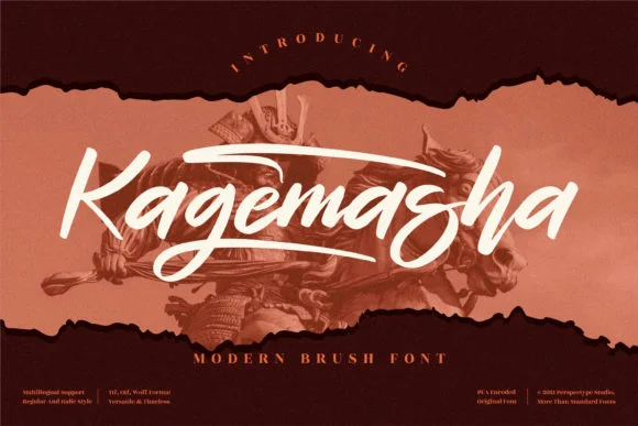 Kagemasha Font by Perspectype — Script Handwritten Font
