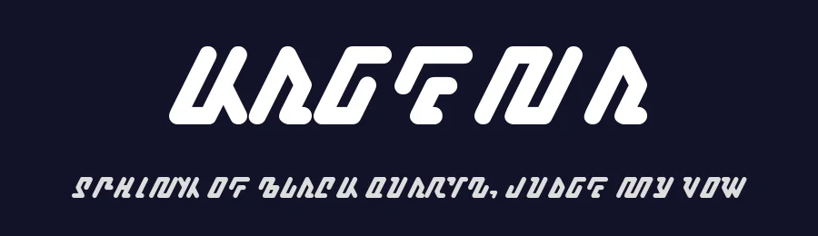 Kagena by Andi Rahmat — Display Font — thumbnail 2