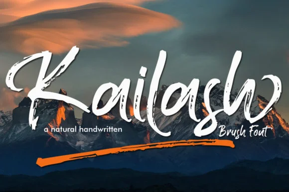 Kailash Font by akifatype — Script Handwritten Font