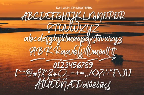 Kailash Font by akifatype — Script Handwritten Font — thumbnail 6