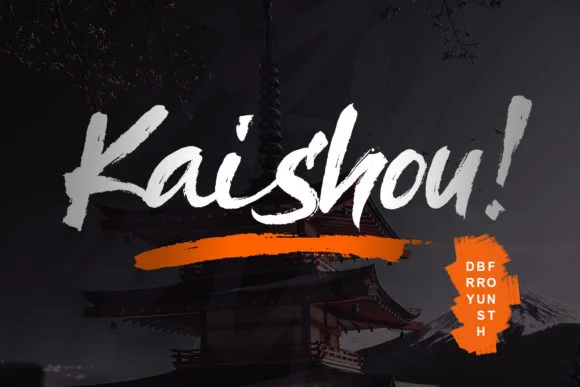 Kaishou! Font by lemonthe — Script Handwritten Font