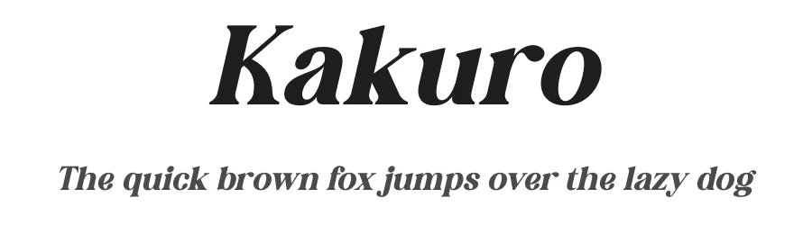 Kakuro