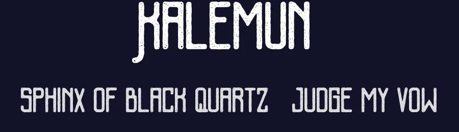 Kalemun by Dikas Studio — Decorative Font — thumbnail 2