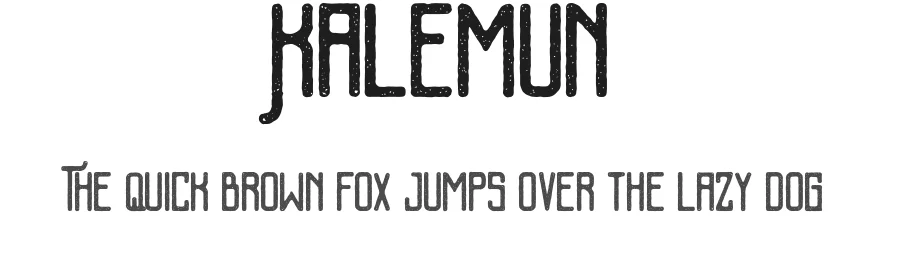 Kalemun by Dikas Studio β Decorative Font