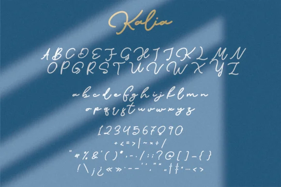 Kalia Font by Maulana Creative — Script Handwritten Font — thumbnail 6
