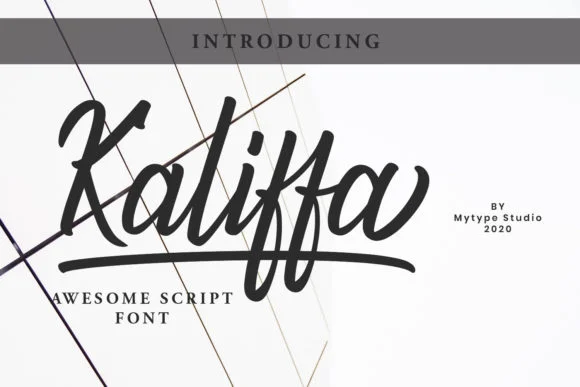 Kaliffa Font by Mytype Studio — Script Handwritten Font