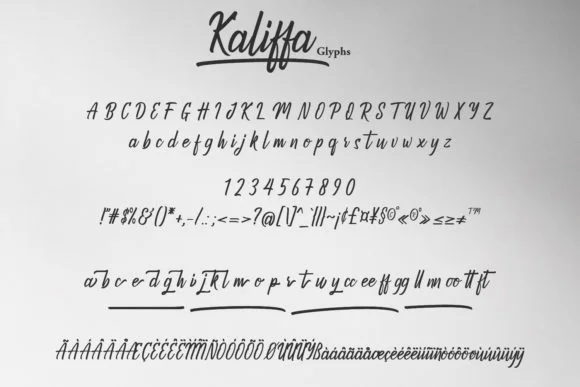 Kaliffa Font by Mytype Studio — Script Handwritten Font — thumbnail 3