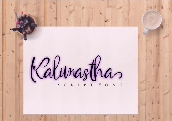 Kalimastha Font by Lettercorner Studio — Script Handwritten Font