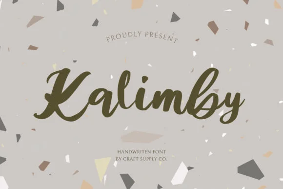 Kalimby Font by craftsupplyco — Script Handwritten Font