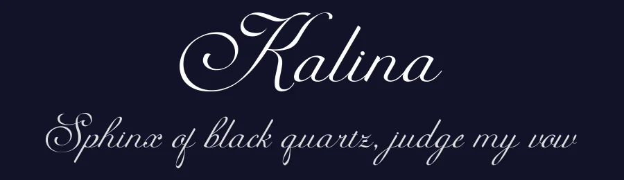 Kalina by RGB Studio — Script Handwritten Font — thumbnail 2