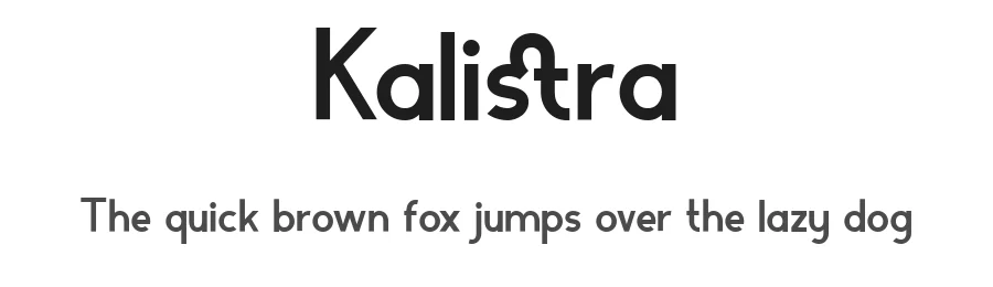 Kalistra by Creatype Studio — Sans Serif Font