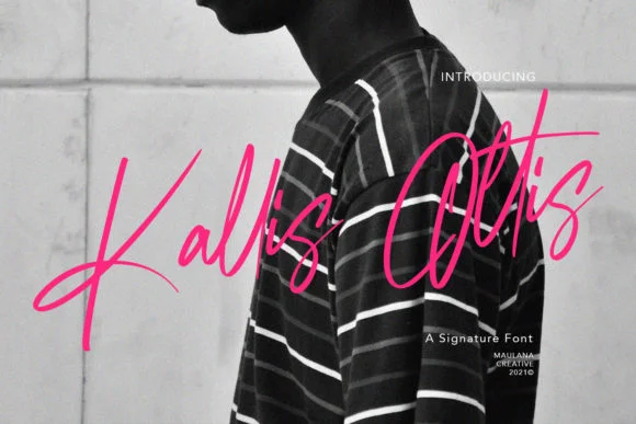 Kallis Ottis Font by Maulana Creative — Script Handwritten Font