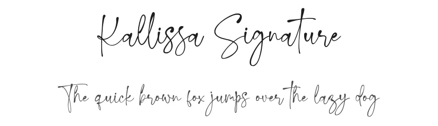 Kallissa Signature