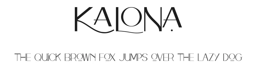 Kalona by NihStudio — Sans Serif Font