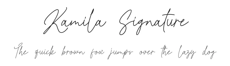 Kamila Signature