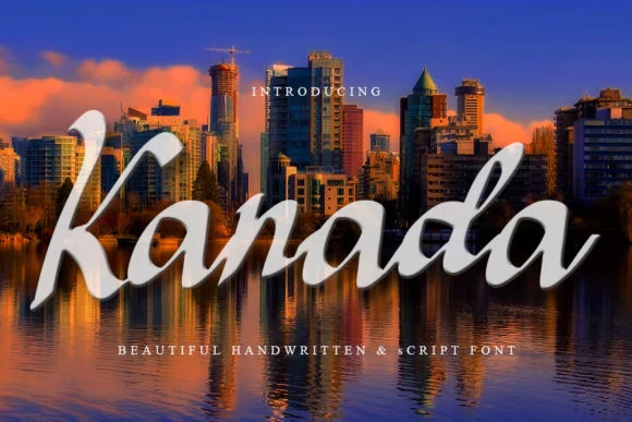Kanada Font by Slenting Art — Script Handwritten Font