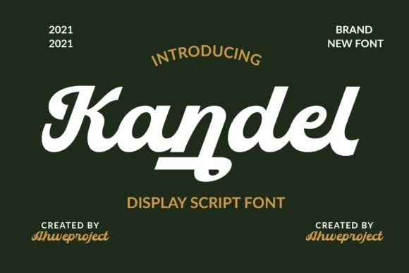 Kandel Font by ahweproject — Script Handwritten Font