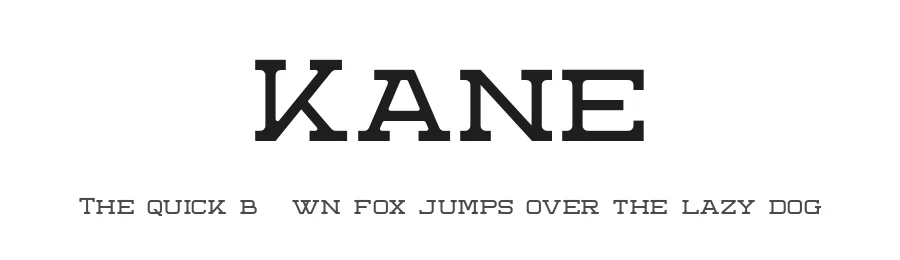 Kane by Linecreative — Decorative Font