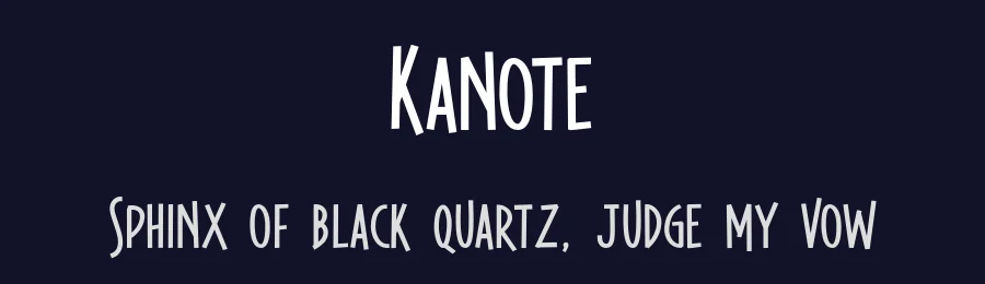 Kanote by Letterhend Studio — Decorative Font — thumbnail 2