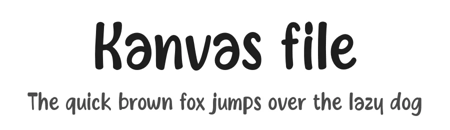 Kanvas file