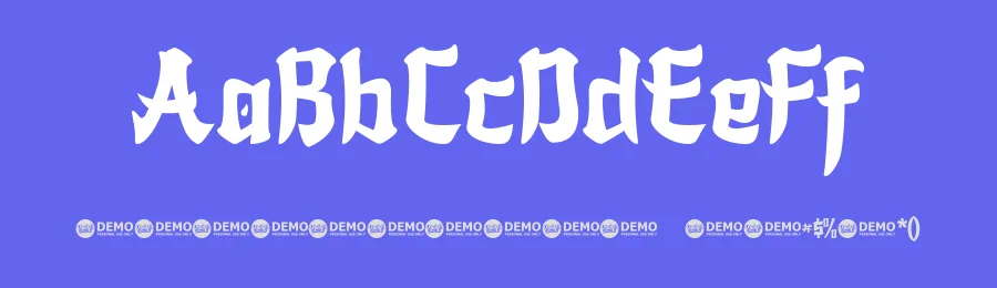 Karasha by Nurf Designs — Decorative Font — thumbnail 3