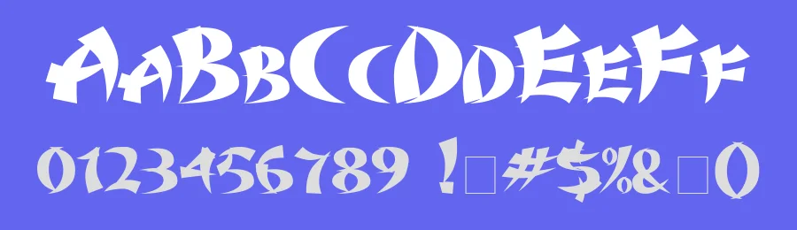 Karate by Gary D. Jessey — Decorative Font — thumbnail 3