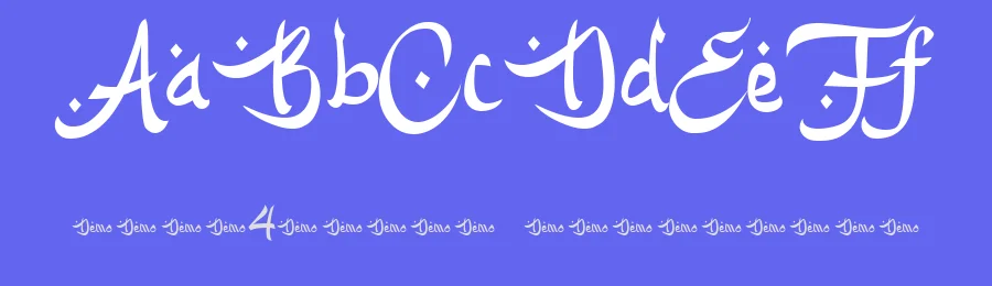 Kareem Mubarak by Double Z Studio — Decorative Font — thumbnail 3