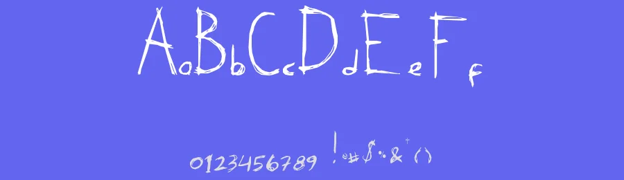 Karen Erc 2006 by The Space Wanderer — Script Handwritten Font — thumbnail 3
