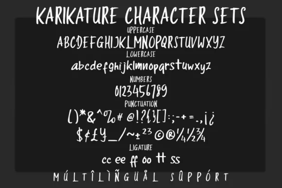 Karikature Font by Deedeetype — Script Handwritten Font — thumbnail 2